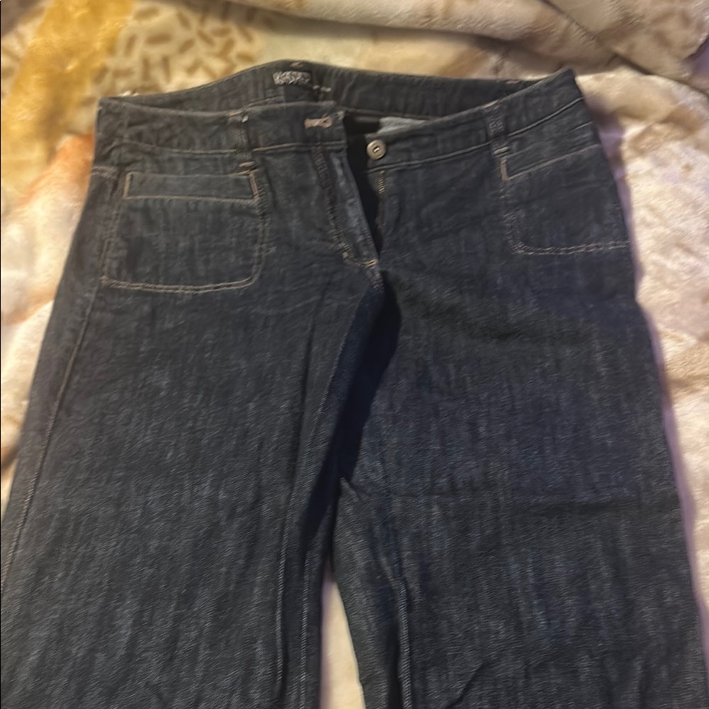 Dark Blue Denim Jeans